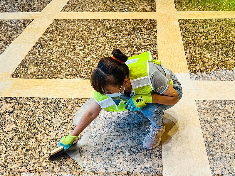 石材翻新，美汐石材养护，石材护理